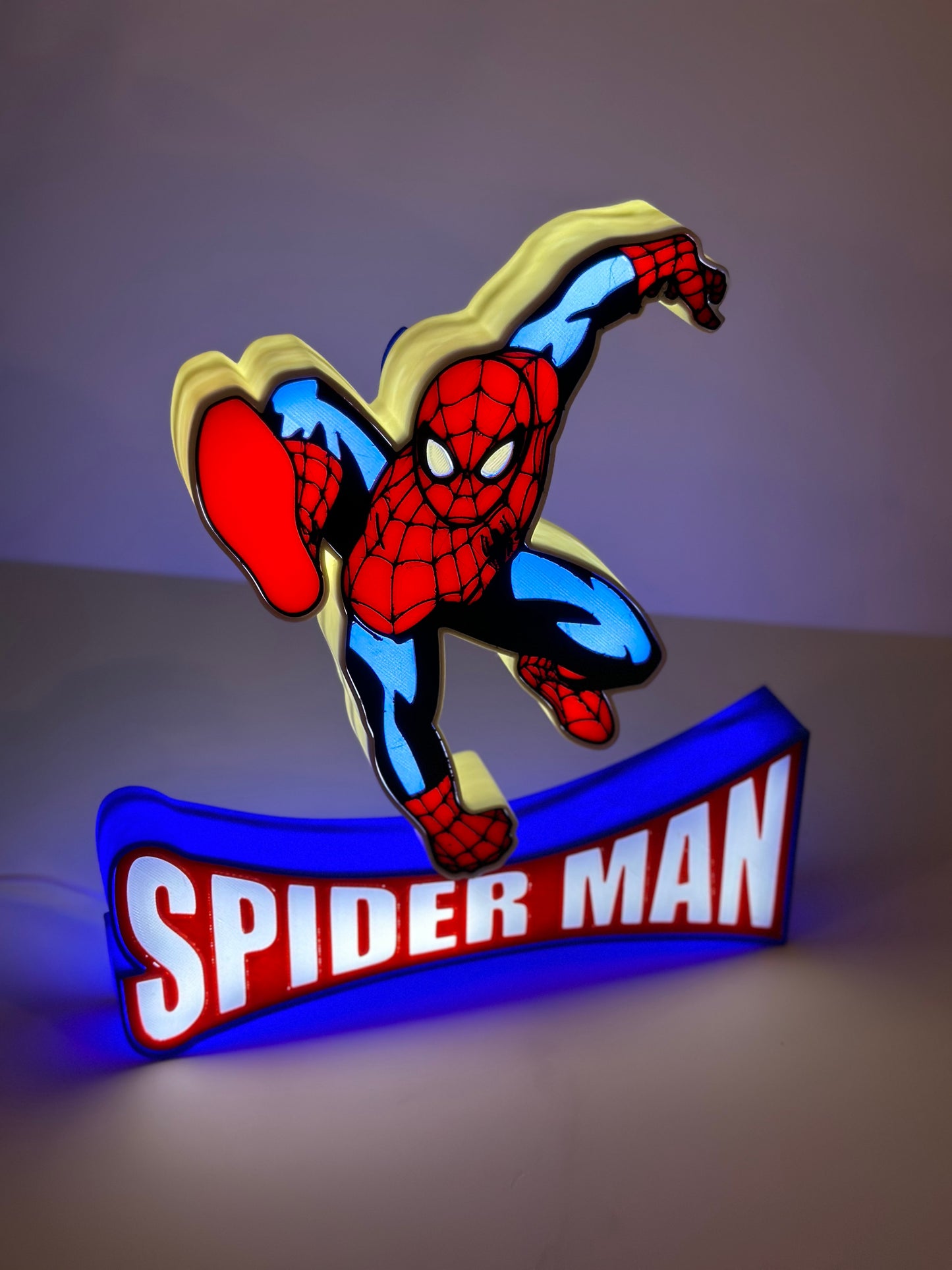 Spider-Man Lamp Box Light
