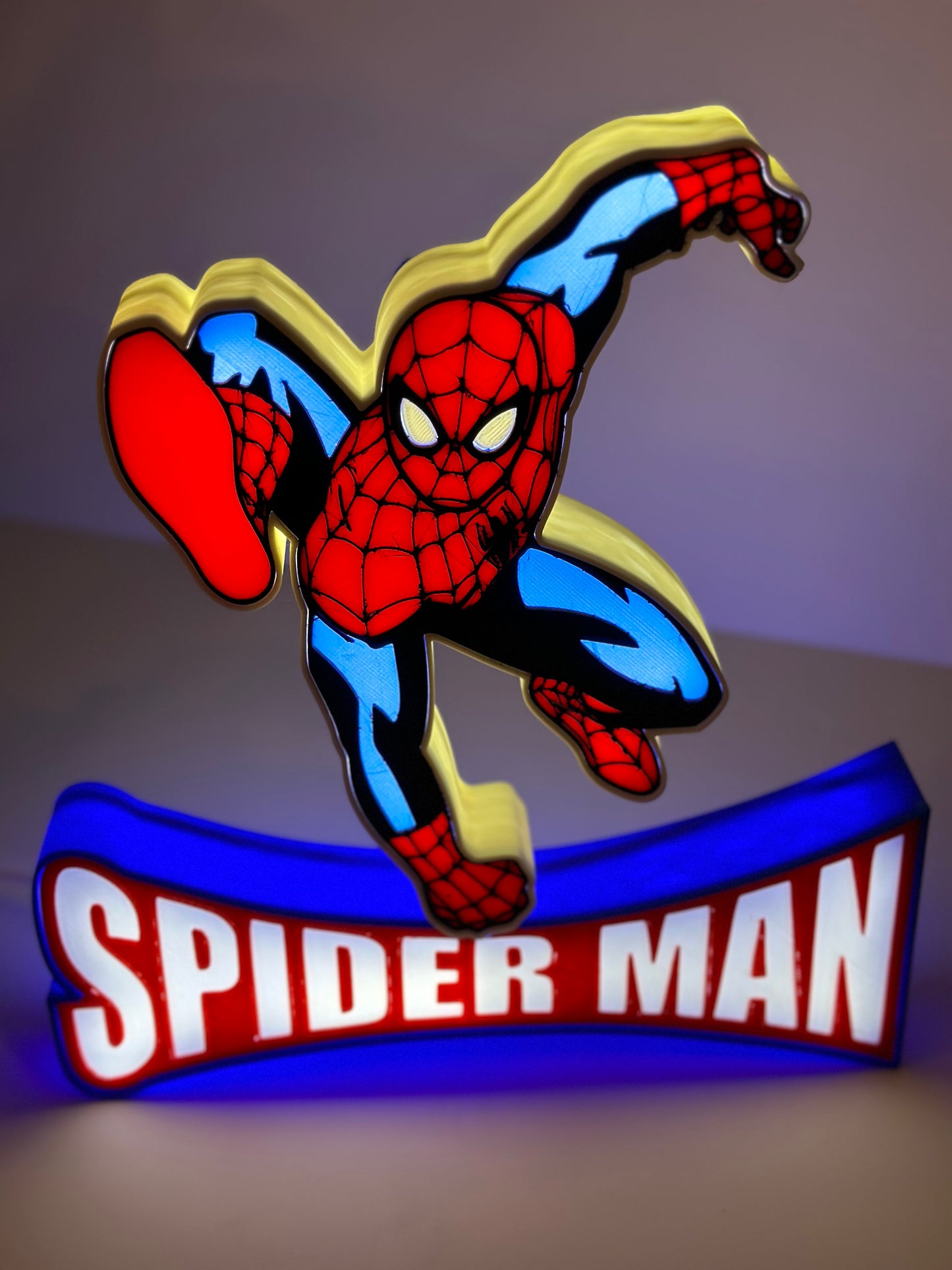 Spider-Man Lamp Box Light