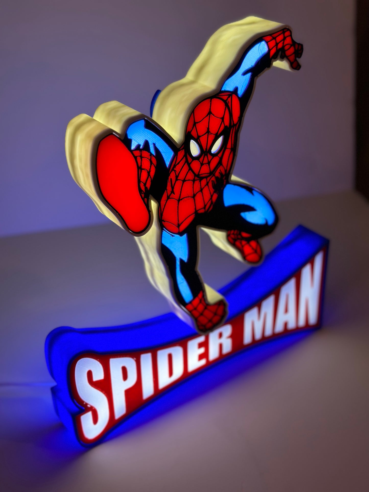 Spider-Man Lamp Box Light