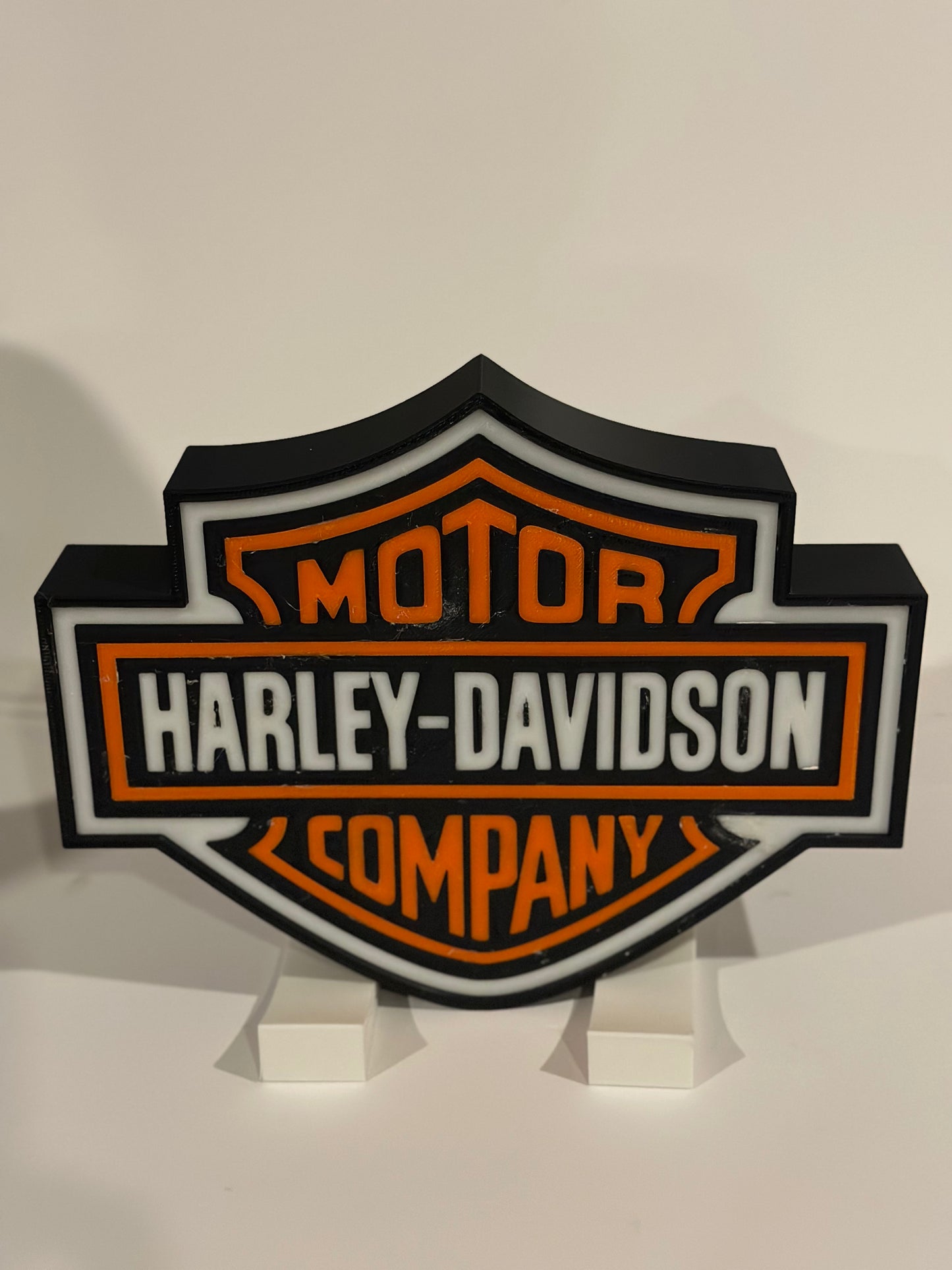 Harley Davidson Motorcycle Lamp Box Light