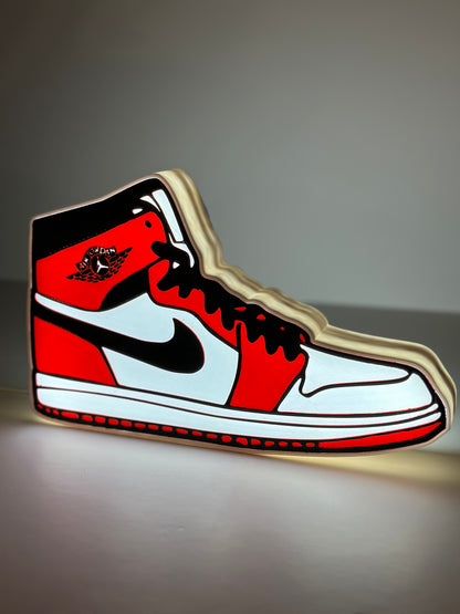 Nike Air Jordan Sneakers Lamp Box Light