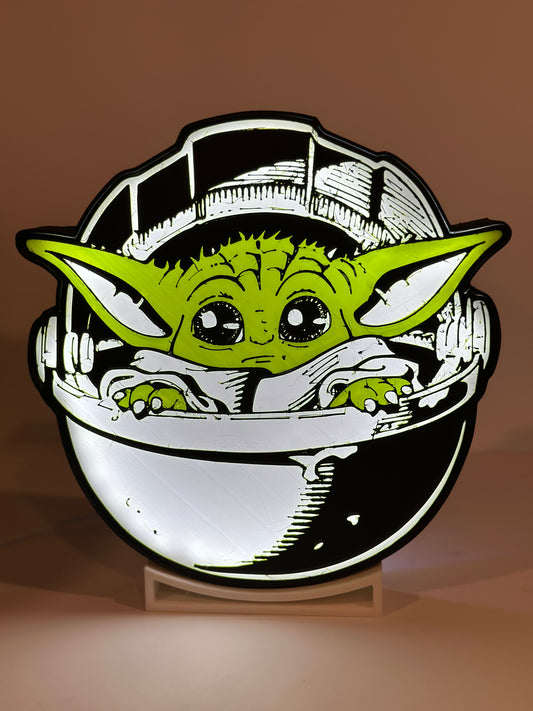 Star Wars: The Mandalorian Grogu Lamp Box Light