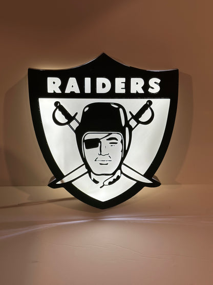 Las Vegas Raiders Lamp Box Light