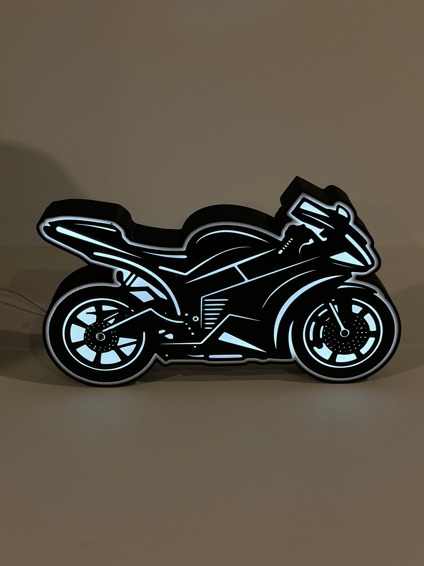 Super Sport Motorcycle Lamp Box Light