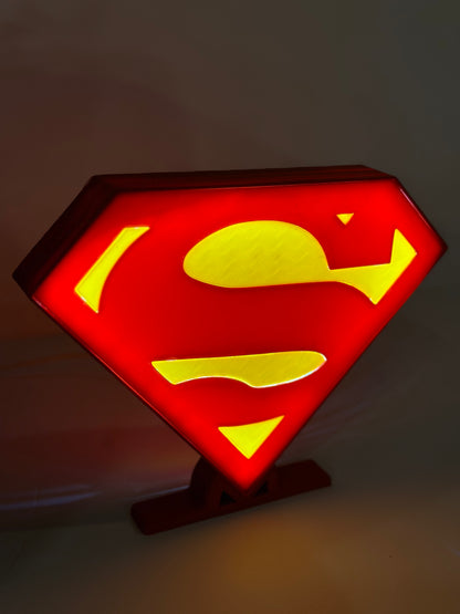 The Amazing Superman Lamp Box Light